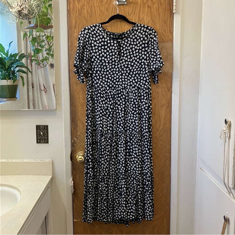 Madewell Maxi tiered dress